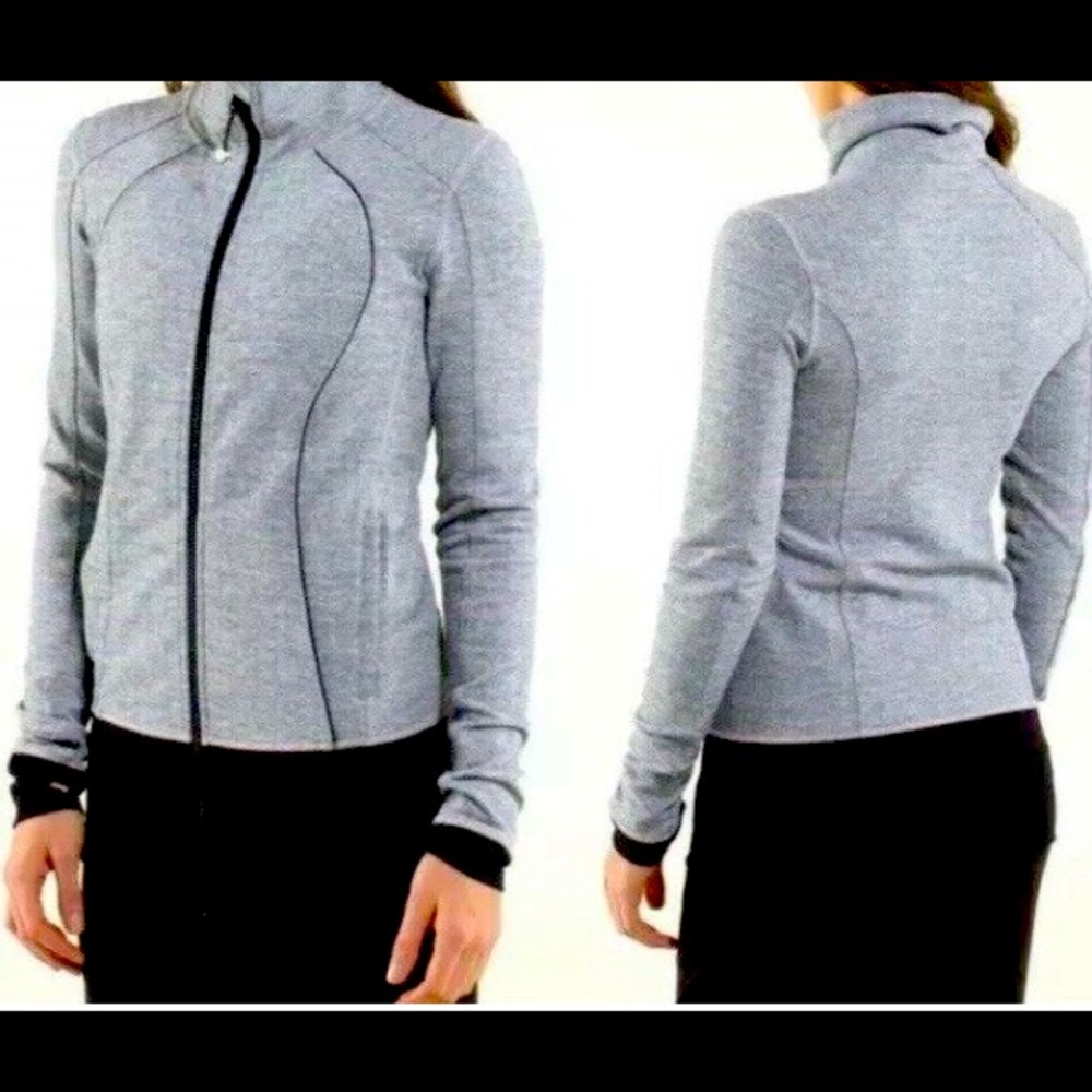 Lululemon Size 4 asana jacket in herringbone